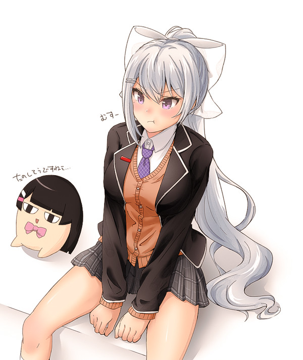 美兎とカエデ