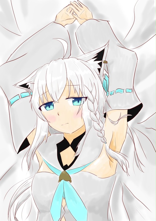 白上の脇ぱい