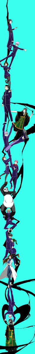 呪術でデュラララ!!EDパロディ絵