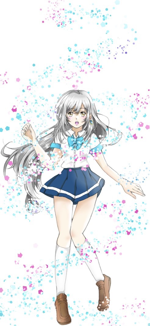 月白瞳美