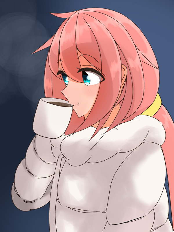 温かいものを飲む