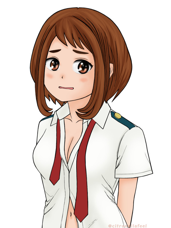 捕らえられたお茶子さん