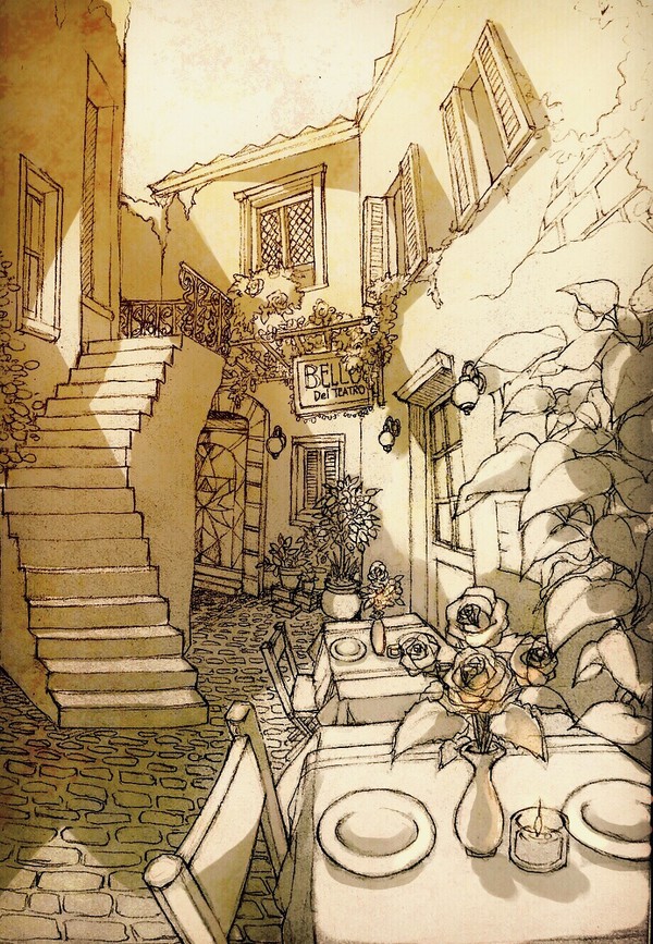 Sketch - Restaurant under floor