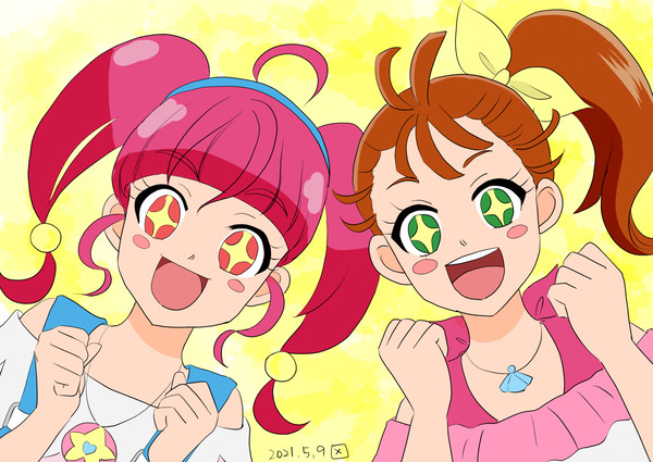 キラやば～っ★でトロピカってる二人
