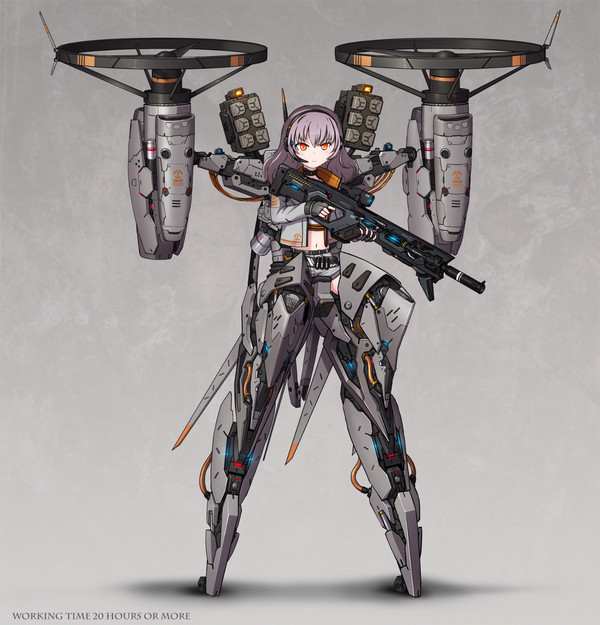 好きなモノ盛り合わせメカ娘