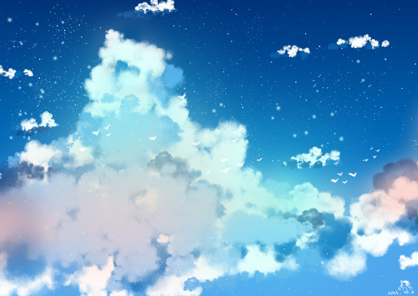 藍天