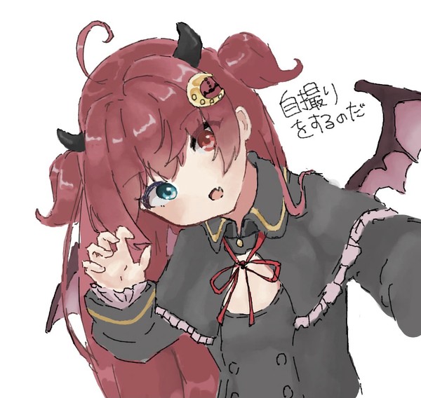 自撮りをするのだ