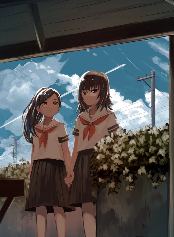 灰色の糸