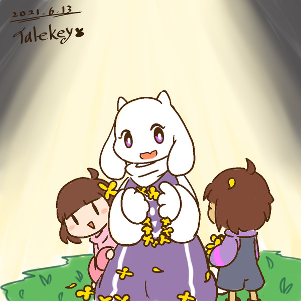 跟Toriel學製作花環