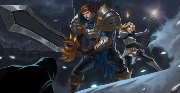 League of Legends  盖伦拉克丝  Lux