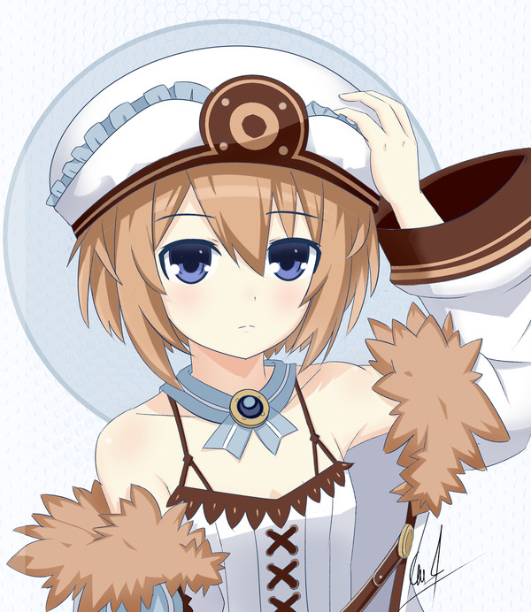 Blanc Neptunia Bust Up 1