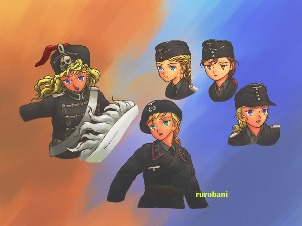 WW2 German Panzer Crewドイツ軍戦車兵ー２