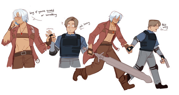 leonte, handholding