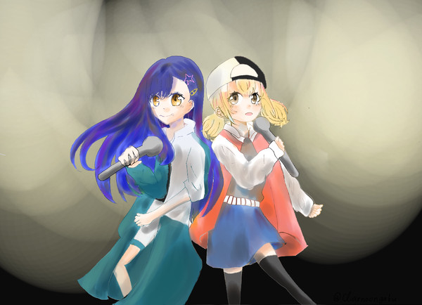杏ちゃん&こはねちゃん