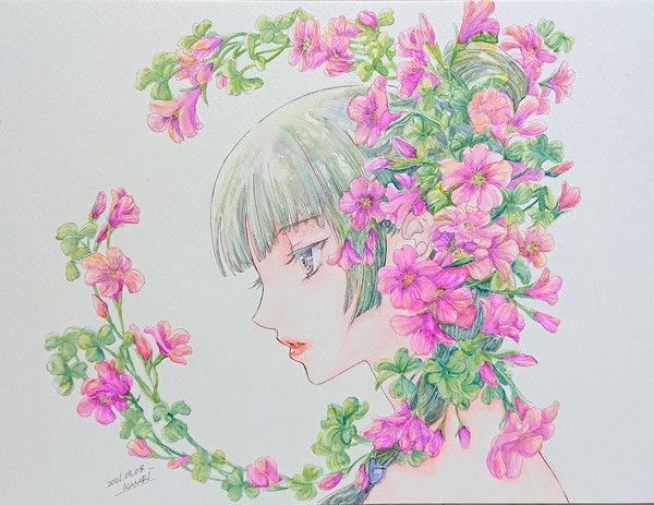 オキザリス×猫猫
