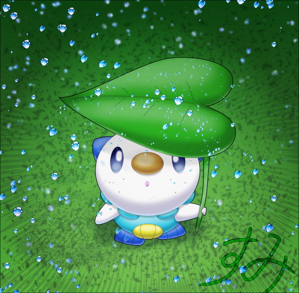雨が多いね。