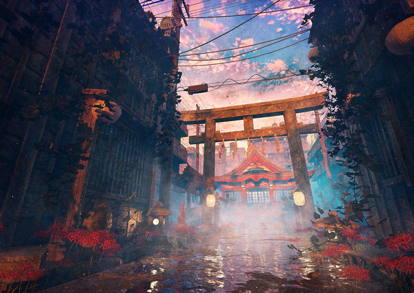 雨上がり