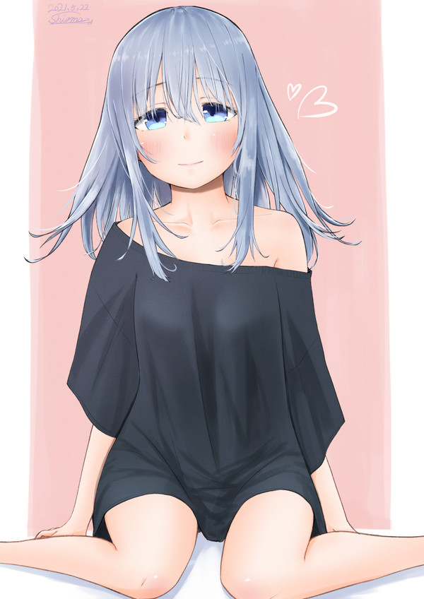 野良銀髪ちゃん