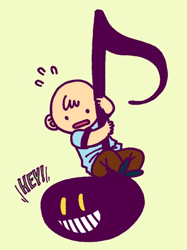 音に乗る