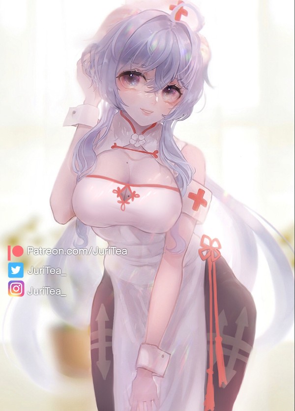 チャイナ服ナースな甘雨ちゃん