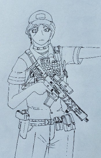 gun girl