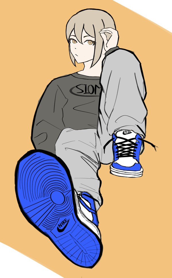 塩見周子 × jordan 1 game royal