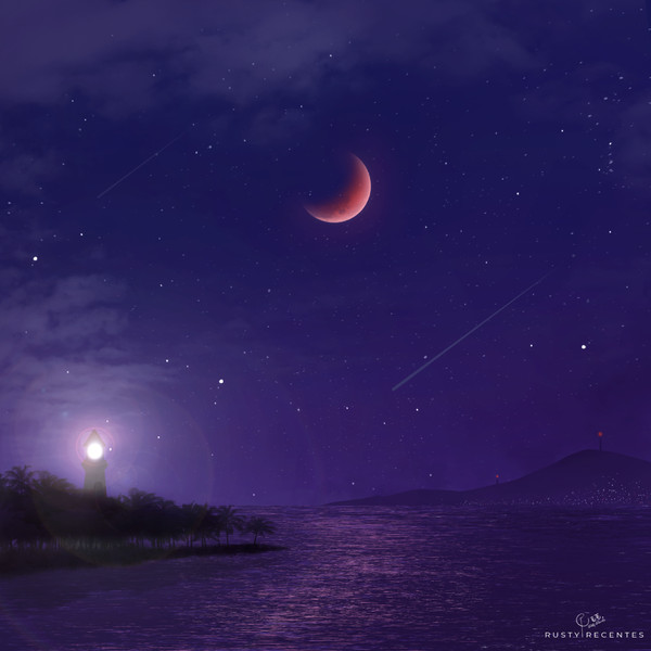 Luna in Purple