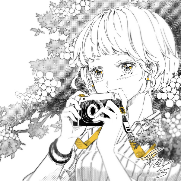 女の子とカメラ