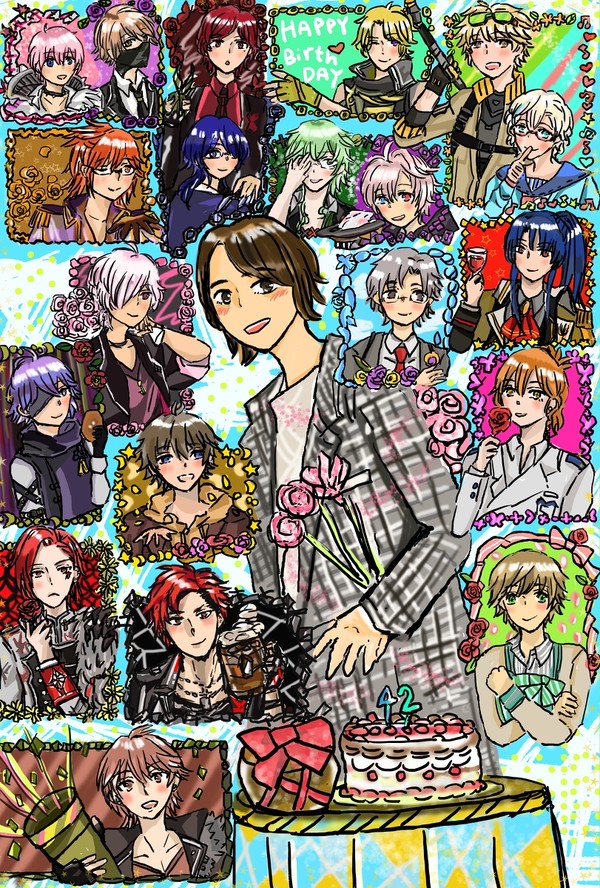 HAPPYBIRTHDAY 近藤さん！！　2021and2020