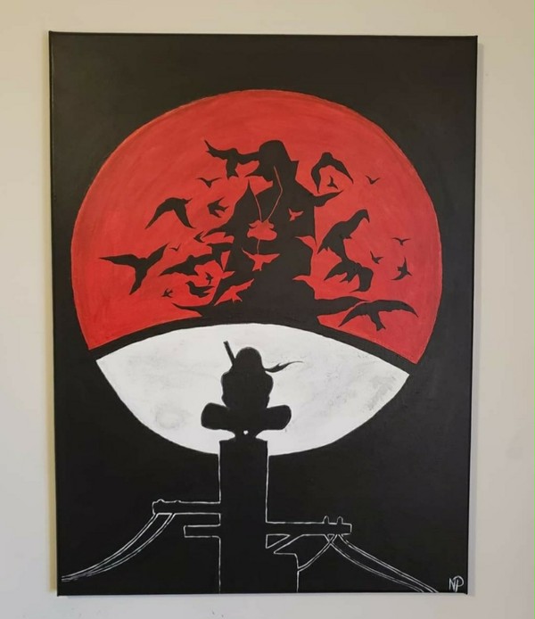 Itachi painting