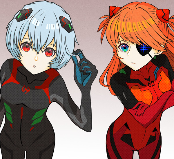 レイとアスカ