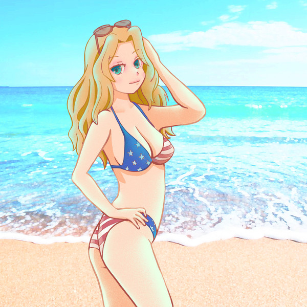 ケイさんby the beach