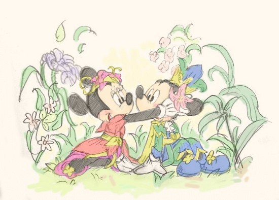 お花をどうぞ