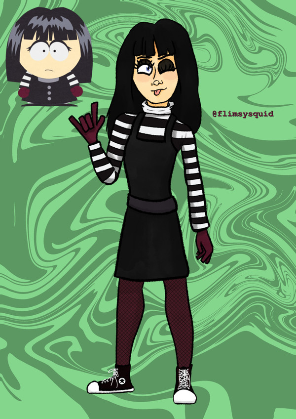 Unnamed Goth Girl South Park