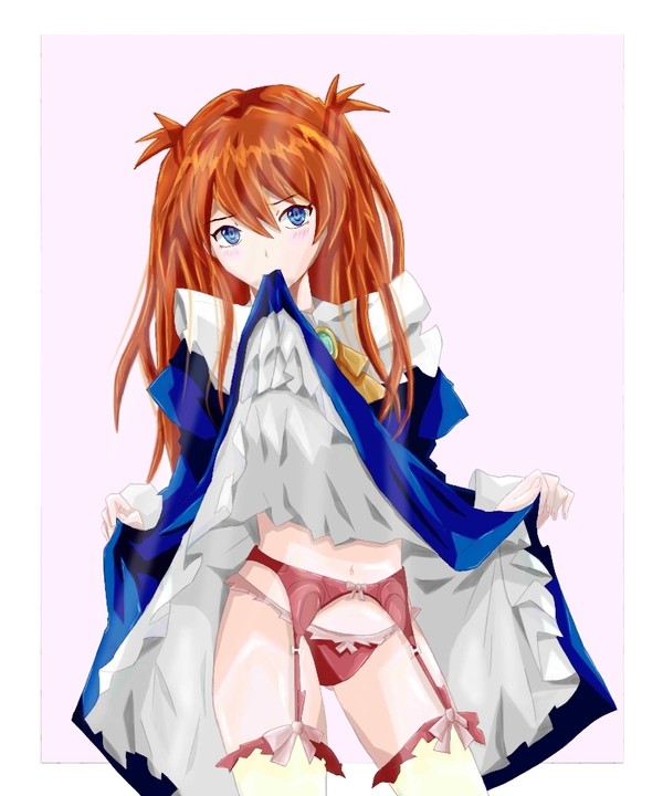 ガーターベルト　アスカさん