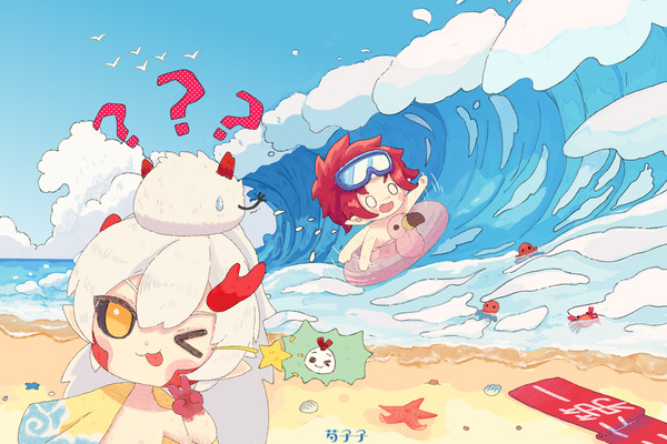 海滩合宿插图6张