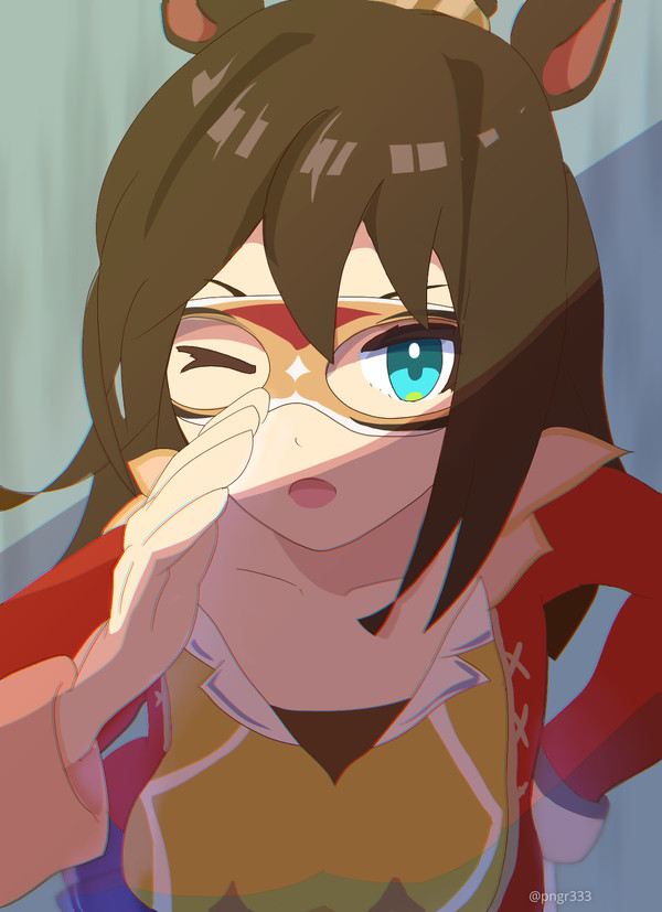 「(いいレースをしましょう！)」