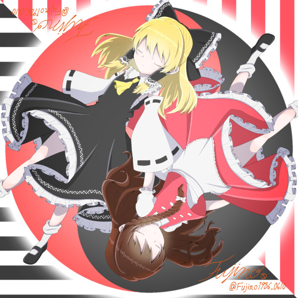 巫女と魔法使い　〜　Color trade ver.