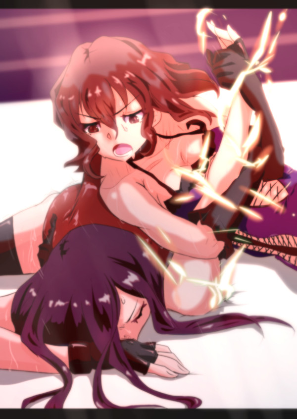 アニメスクショ風エフェクト練習