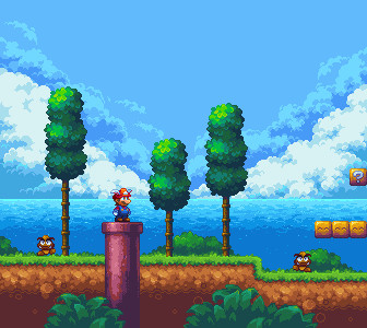 Super mario land 2 demake