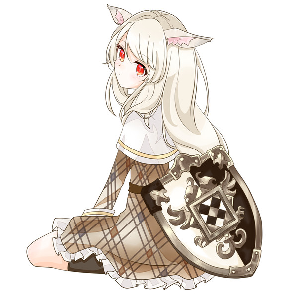 かわいいケモミミとエメンガードシールド
