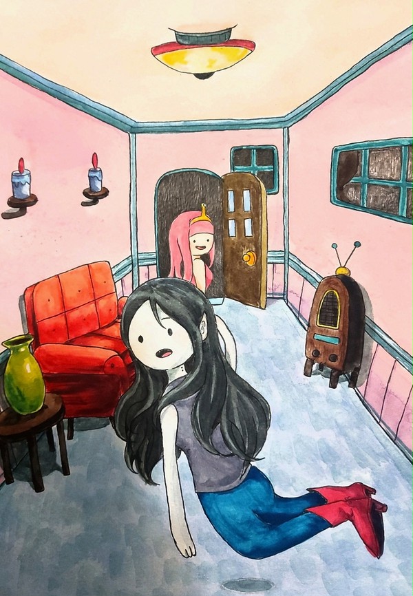 Marceline and PB