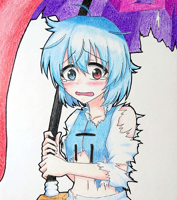 ボロボロ泣き顔小傘ちゃん