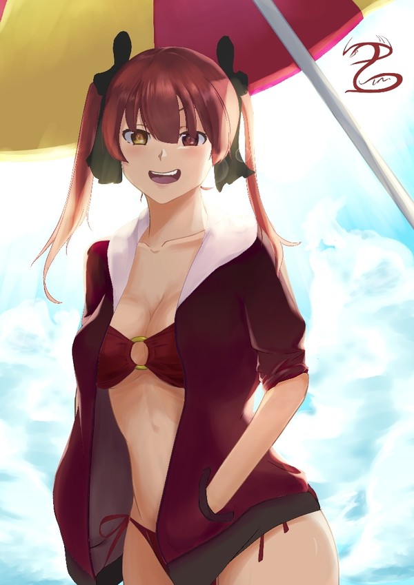 Marine on the beach