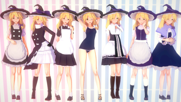 【コイカツキャラ配布】霧雨魔理沙
