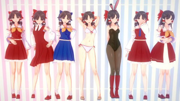 【コイカツキャラ配布】博麗霊夢