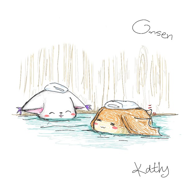 テルモン　パタモン、温泉へ行くよ！