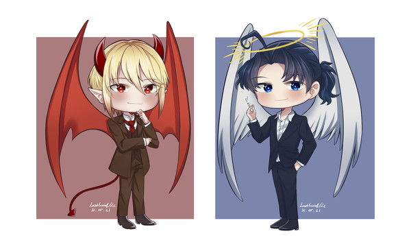 Demon-Angel AU