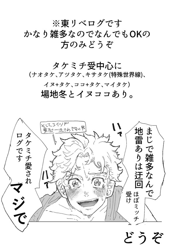 東リベタケミチ受けログ