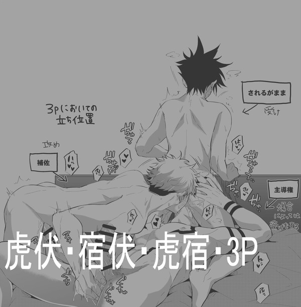 宿伏 虎伏 虎宿、3P